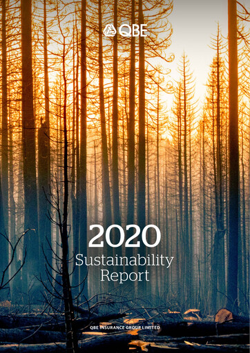 Thumbnail QBE Insurance
 Sustainability Report 2020