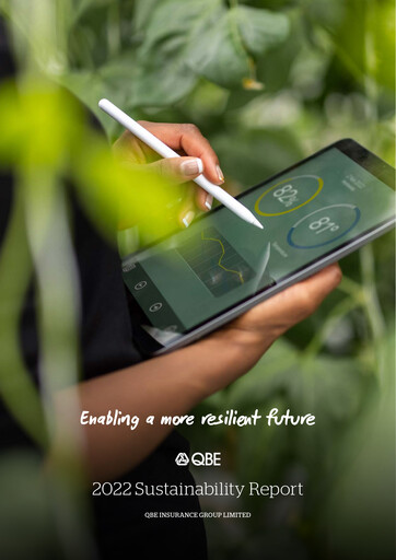 Thumbnail QBE Insurance
 Sustainability Report 2022