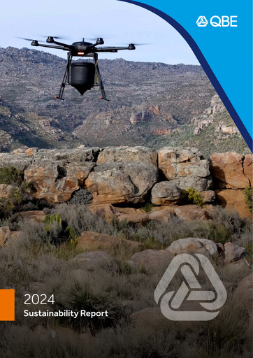 Thumbnail QBE Insurance
 Sustainability Report 2024