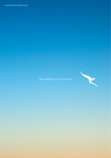 Thumbnail Qantas Airways
 Annual Report 2012