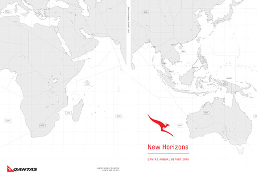 Thumbnail Qantas Airways
 Annual Report 2016