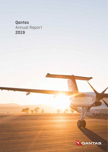 Thumbnail Qantas Airways
 Annual Report 2019