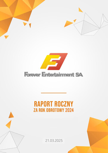 Thumbnail Forever Entertainment Annual Report 2024