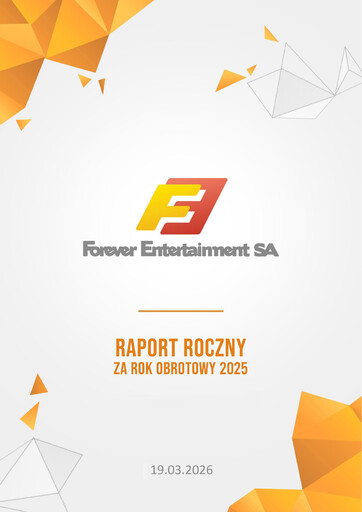 Thumbnail Forever Entertainment Annual Report 2025