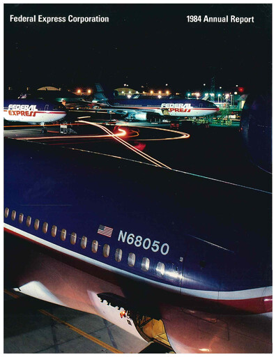 Thumbnail FedEx Annual Report 1984