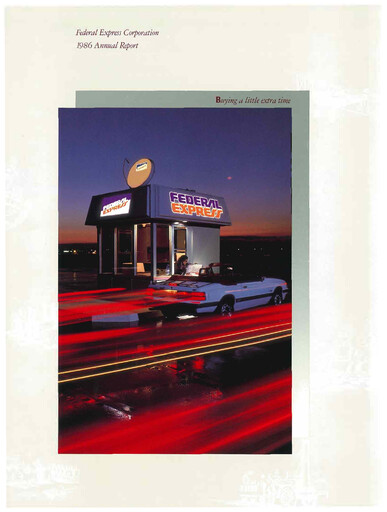 Thumbnail FedEx Annual Report 1986