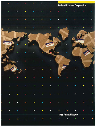 Thumbnail FedEx Annual Report 1988