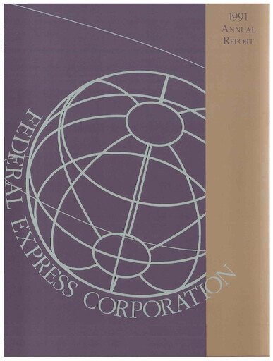 Thumbnail FedEx Annual Report 1991