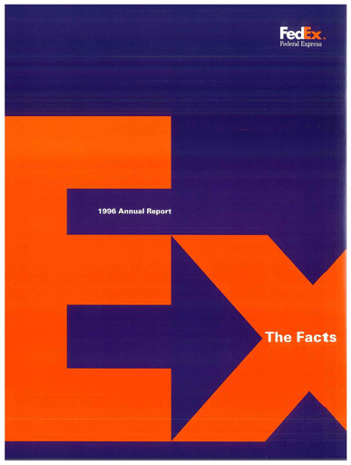 Thumbnail FedEx Annual Report 1996