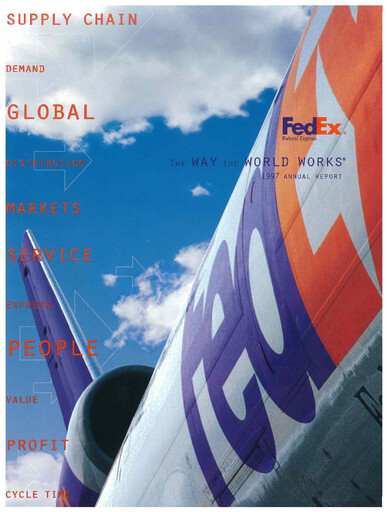 Thumbnail FedEx Annual Report 1997