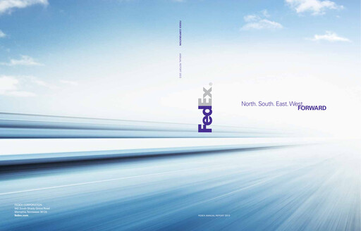 Thumbnail FedEx Annual Report 2013