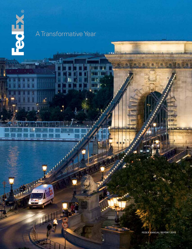 Thumbnail FedEx Annual Report 2015