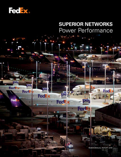 Thumbnail FedEx Annual Report 2018