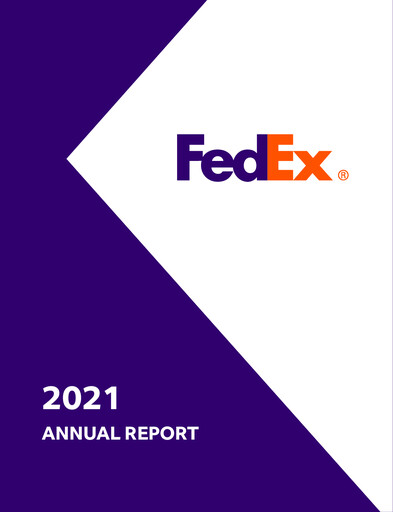Thumbnail FedEx Annual Report 2021