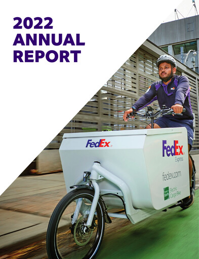 Thumbnail FedEx Annual Report 2022