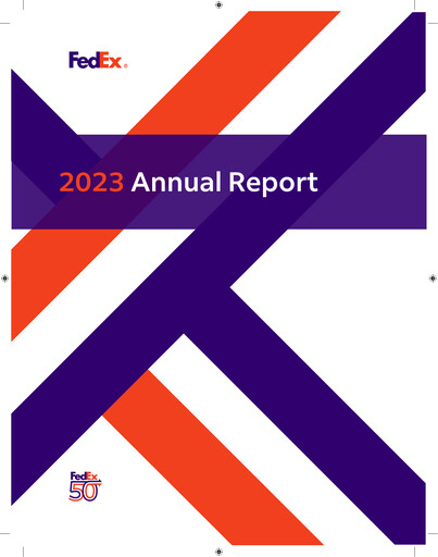Thumbnail FedEx Annual Report 2023
