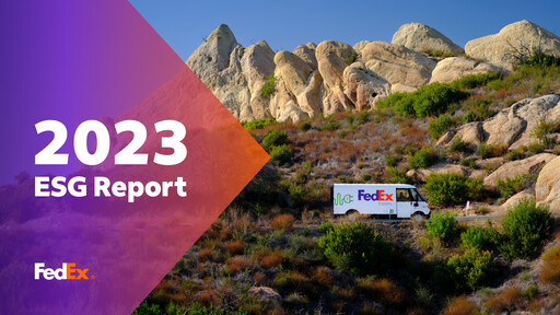 Thumbnail FedEx ESG Report 2023