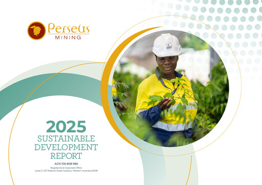 Vorschaubild Perseus Mining Nachhaltigkeitsbericht 2025