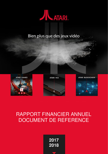 Miniature ATARI Rapport annuel 2017-2018