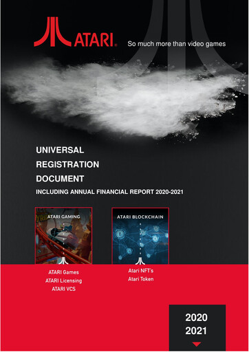 Miniature ATARI Document d'enregistrement universel 2021