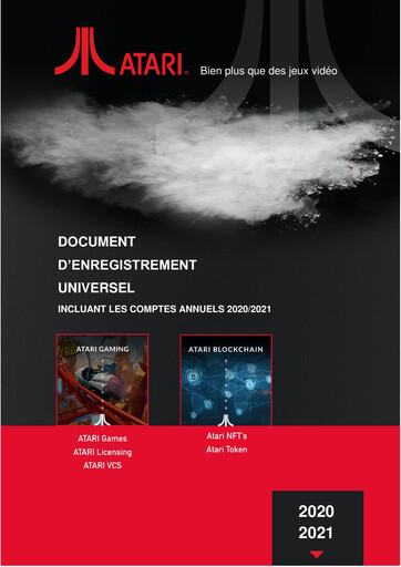 Miniature ATARI Document d'enregistrement universel 2021