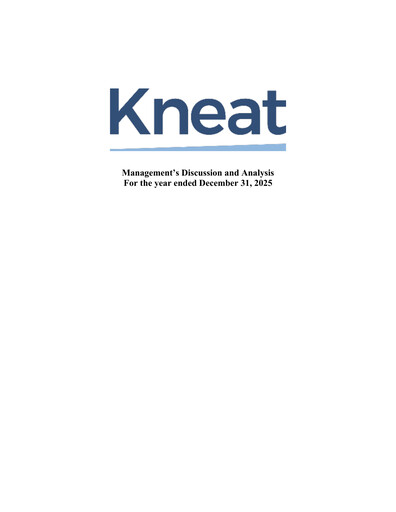 Thumbnail kneat.com Financial Report 2025