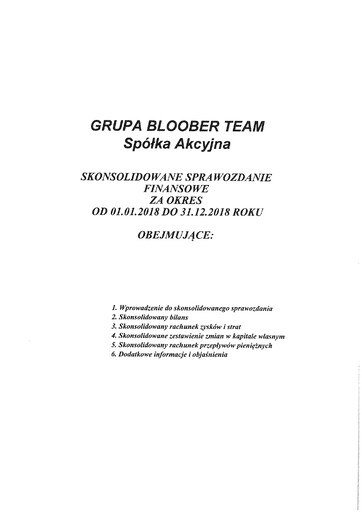 Vorschaubild Bloober Team Finanzmitteilung 2018