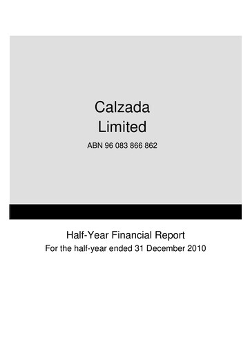 Thumbnail PolyNovo Financial Report 2011-h1