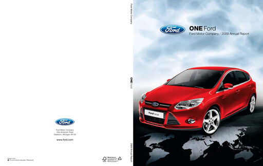 Thumbnail Ford Annual Report 2009