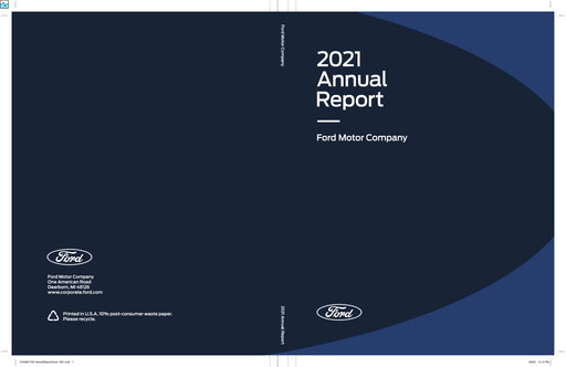 Thumbnail Ford Annual Report 2021