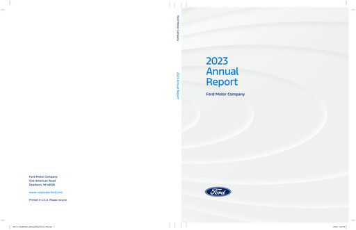 Thumbnail Ford Annual Report 2023