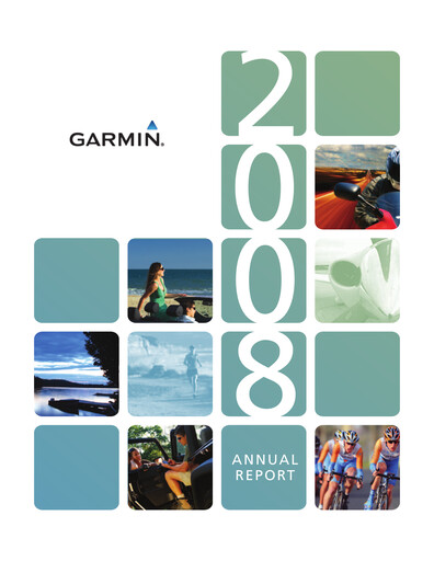 Thumbnail Garmin Annual Report 2008