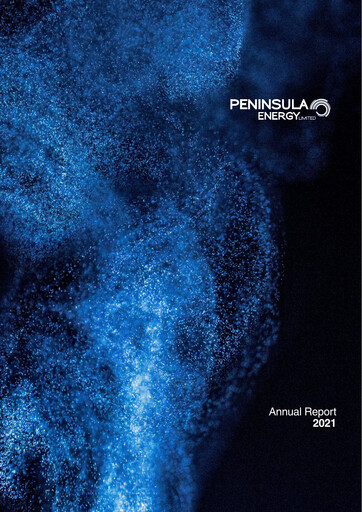 Thumbnail Peninsula Energy Annual Report 2021