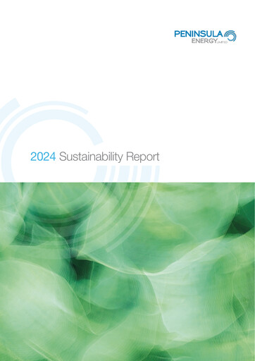 Thumbnail Peninsula Energy Sustainability Report 2024