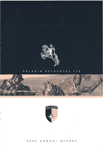 Thumbnail Paladin Energy Annual Report 2000