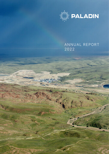 Thumbnail Paladin Energy Annual Report 2022