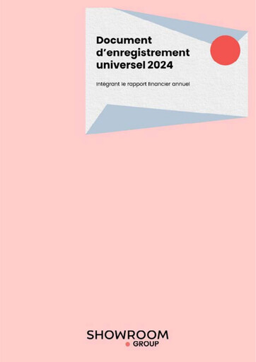 Thumbnail SRP Groupe (Showroomprive.com) Universal Registration Document 2024