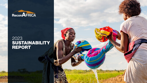 Thumbnail ReconAfrica Sustainability Report 2023