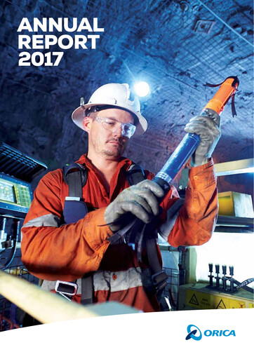 Thumbnail Orica Annual Report 2017