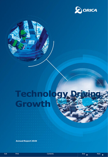 Thumbnail Orica Annual Report 2020