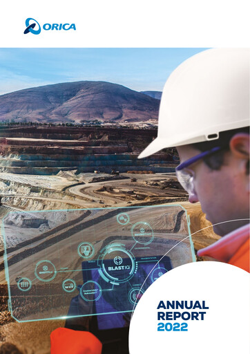 Thumbnail Orica Annual Report 2022