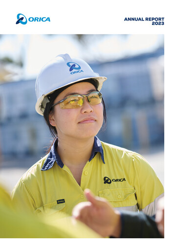 Thumbnail Orica Annual Report 2023