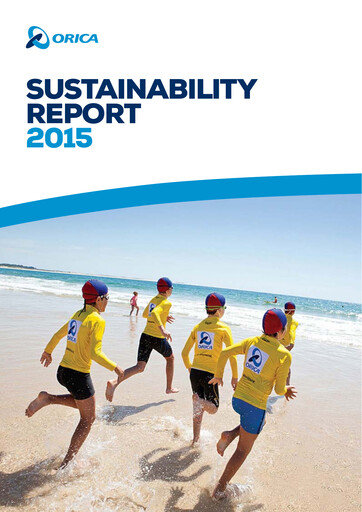 Miniature Orica Rapport de durabilité 2015