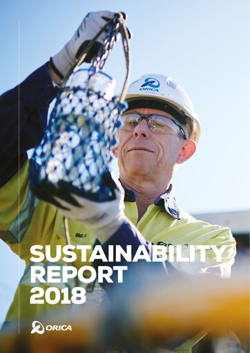 Miniature Orica Rapport de durabilité 2018