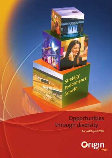 Thumbnail Origin Energy Annual Report 2005