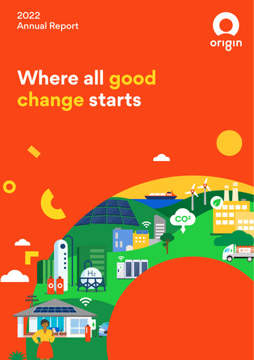 Thumbnail Origin Energy Annual Report 2022
