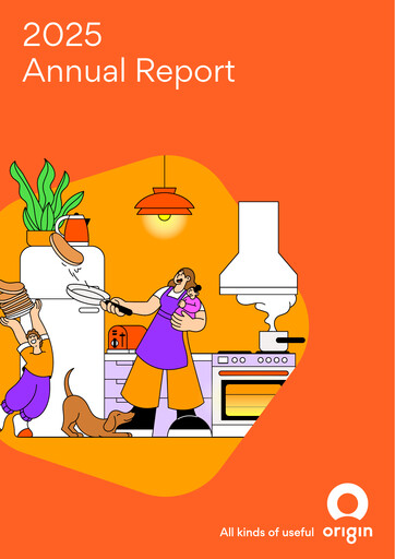 Thumbnail Origin Energy Annual Report 2025