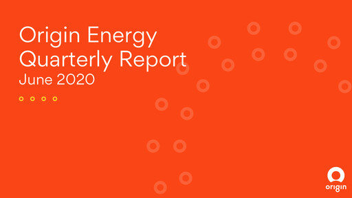 Thumbnail Origin Energy Quarterly Report 2020-q4