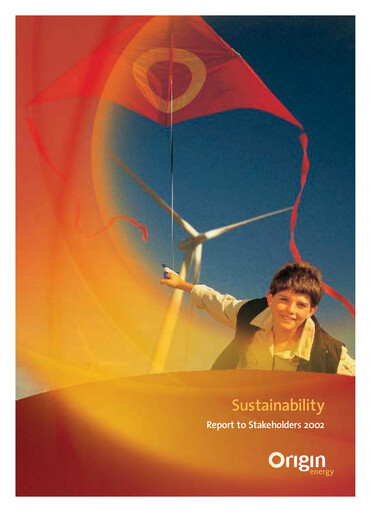 Thumbnail Origin Energy Sustainability Report 2002