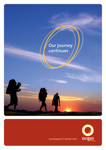 Thumbnail Origin Energy Sustainability Report 2007